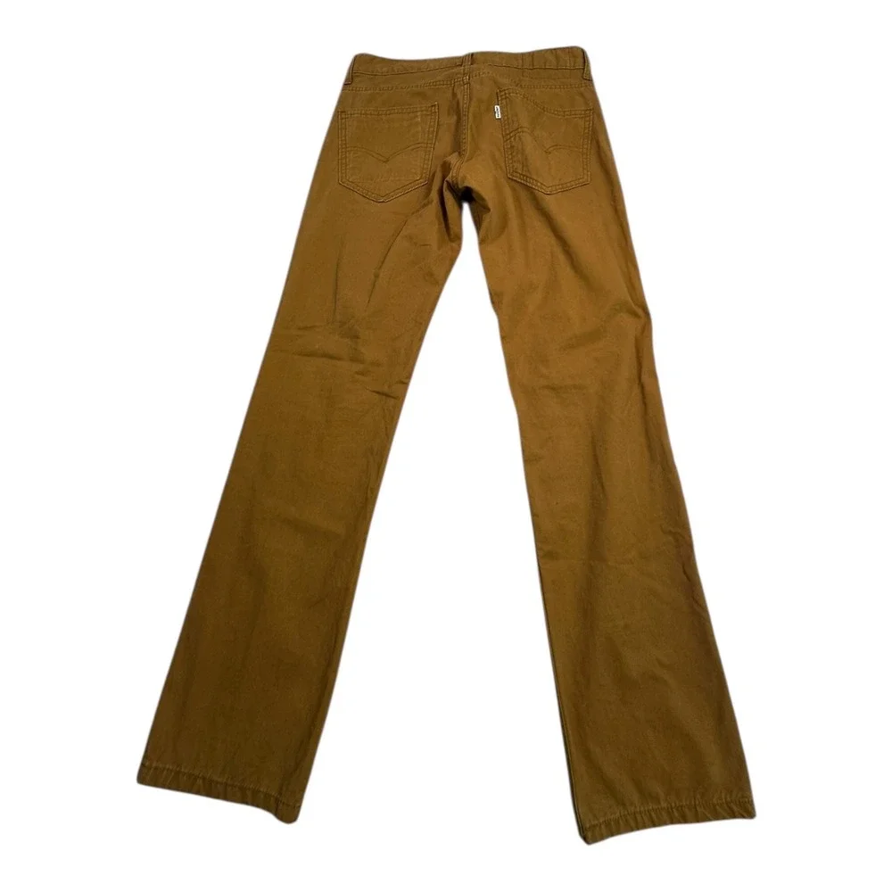 Levi Strauss Co Mens Brown Cotton‎ Twill Chinos Pants W30 L30
